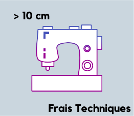 Frais Technique Maquette Broderie > 10cm