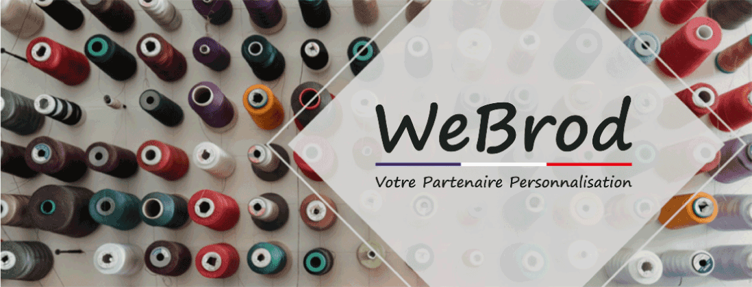 WeBrod votre partenaire personnalisation textile broderie Lille