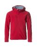Basic Hoody Softshell mixte 1 Couleur : Rouge (35)