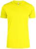 T-Shirt Sport Basic Active-T - Clique - Homme (Hors personnalisation) 1 Couleur : Jaune Citron (10)