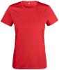 T-Shirt Sport Basic Active-T - Clique - Femme (Hors personnalisation) 1 Couleur : Rouge (35)