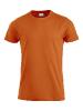 T-Shirt Premium - Clique - Homme (Hors personnalisation) 1 Couleur : Orange (18)