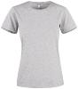 T-Shirt Premium Fashion T - Clique - Femme 1 Couleur : Gris Chiné (90)