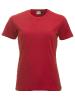 T-Shirt Classic - Clique - Femme 1 Couleur : Rouge (35)