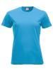 T-Shirt Premium - Clique - Femme (Hors personnalisation) 1 Couleur : Bleu Turquoise (54)