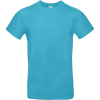 T-shirt femme #E190-B&C 1 Couleur : Bleu Turquoise (54)
