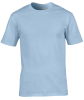 T-shirt PREMIUM Ring Spun 185 GILDAN 1 Couleur : Bleu Ciel (51)