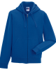 Sweat à capuche zippé authentique HOMME - Russel 1 Couleur : Bleu Royal (55)