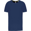T-shirt de sport à col rond recyclé homme-PROACT 1 Couleur : Bleu Navy (56)