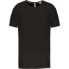 T-shirt de sport à col rond recyclé homme-PROACT 1 Couleur : Noir (99)