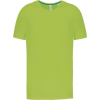 T-shirt de sport à col rond recyclé homme-PROACT 1 Couleur : Vert Pomme (605)