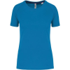 T-shirt de sport à col rond recyclé femme-PROACT 1 Couleur : Aqua