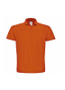 Polo Manches Courtes piqué 180 ID.001 - B&C - Homme 1 Couleur : Orange (18)
