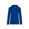 Sweat à capuche zippé Organic - B&C - Femme 1 Couleur : Bleu Royal (55)