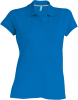 Polo 100% coton - KARIBAN - Femme 1 Couleur : Bleu Royal (55)