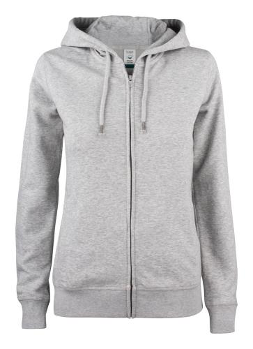Sweatshirt à capuche zippé Premium - Clique - Femme